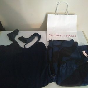 Nwt Victoria secret pajamas top xs bottoms medium